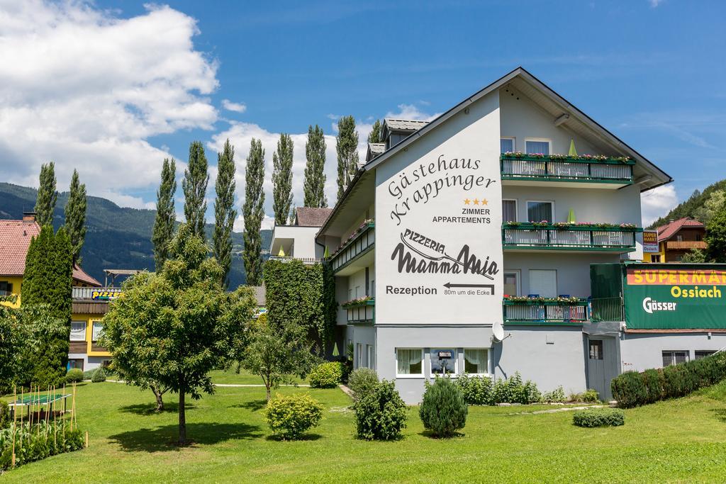 Gaestehaus Krappinger/Pizzeria Mamma Mia Ossiach Exterior foto